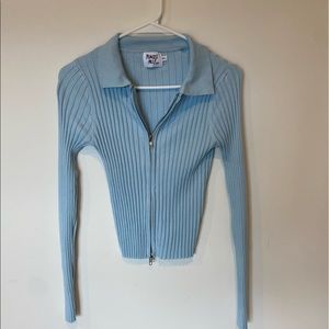 princess polly pipp top - blue